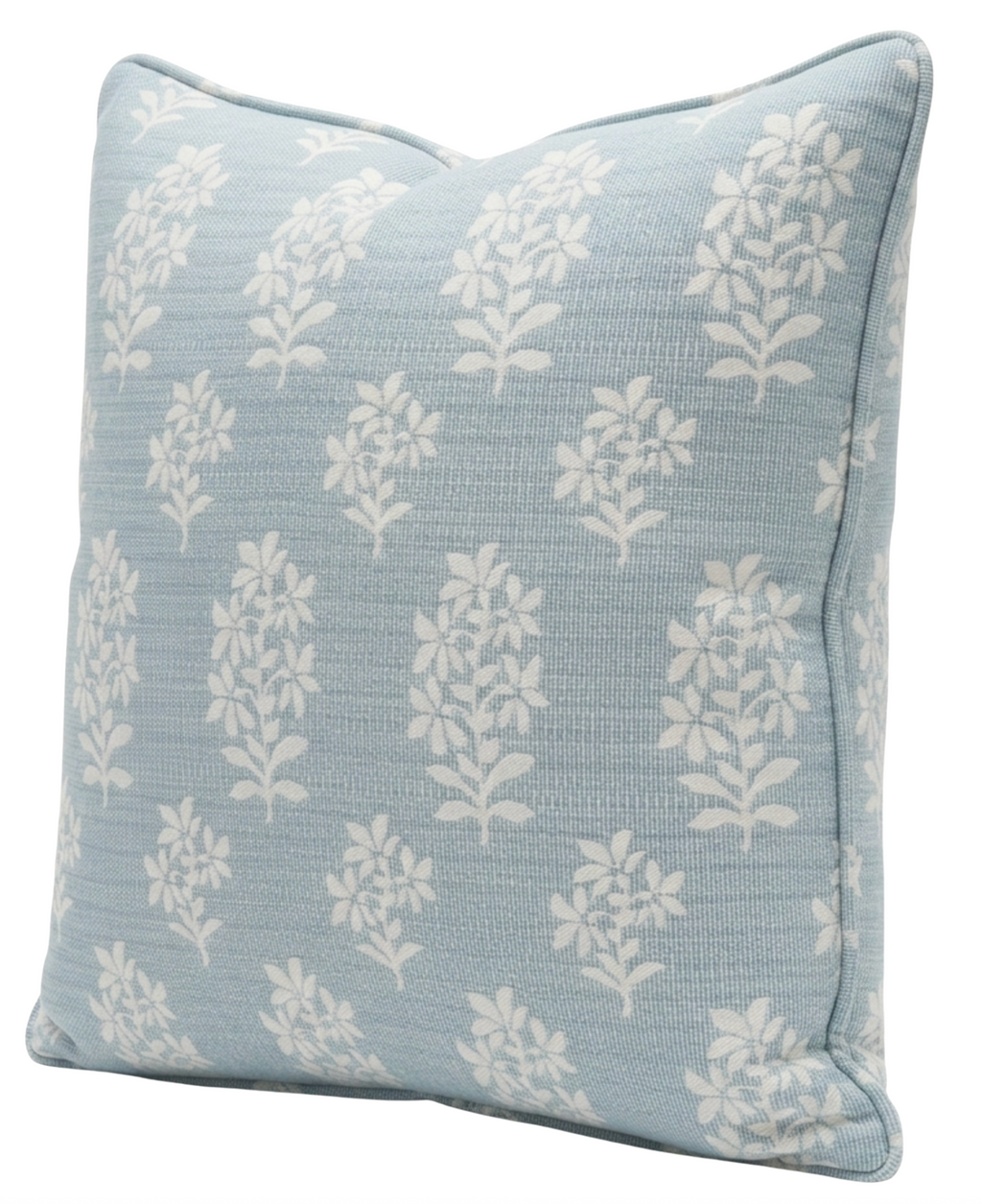 Asha Pillow Cover in Sky Blue, Peter Dunham Textiles